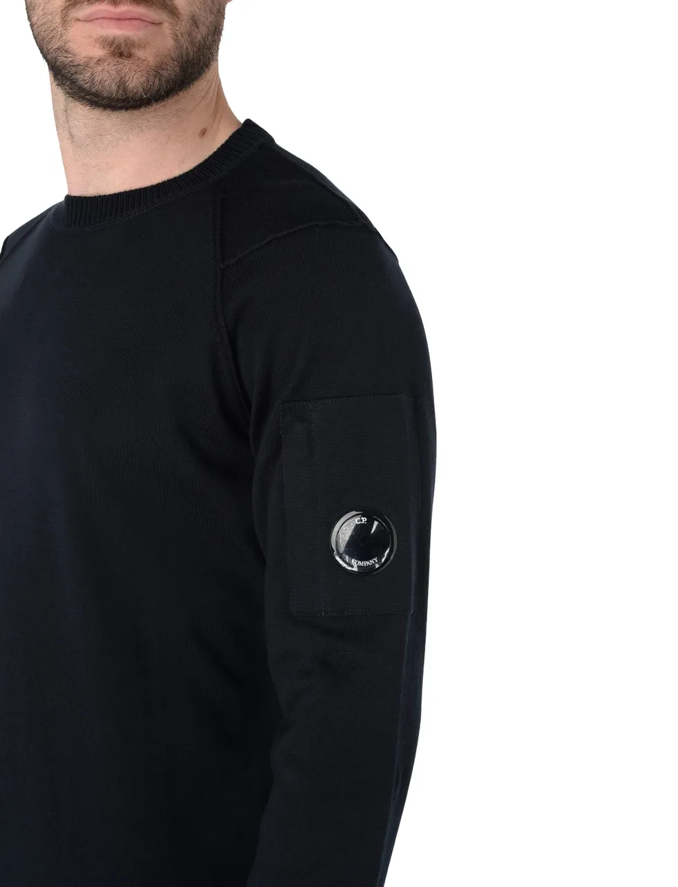 C.P. Company Jersey en coton bleu